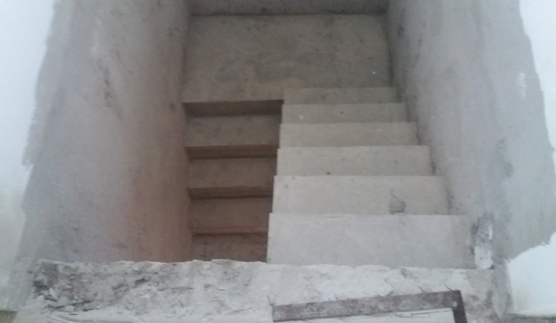 Escada Revestida de Granito Brasilândia - Escada Revestida de Granito