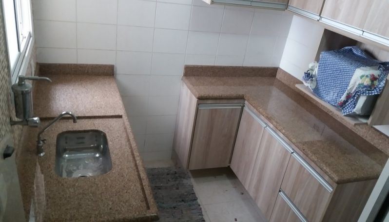 Onde Encontro Pia Cozinha Granito Residencial Nove - Pia de Cozinha em Granito