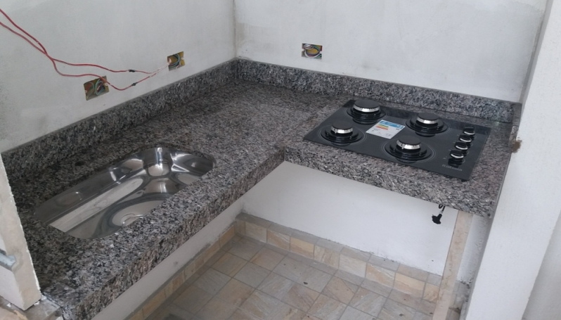 Onde Encontro Pia de Cozinha de Granito Residencial Oito - Pia Cozinha Granito