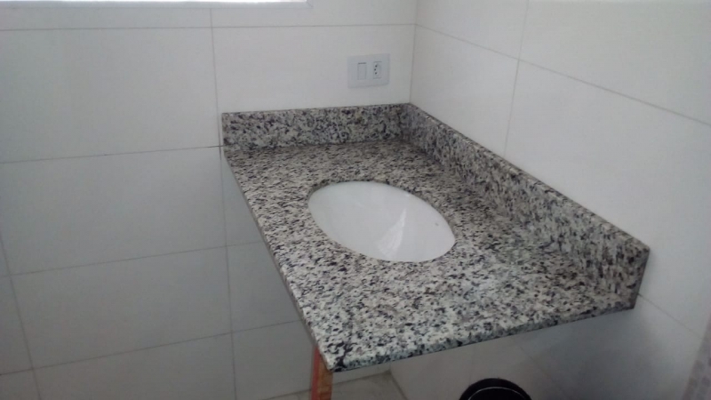 Pias de Banheiro Granito Vila Cristina - Pia de Granito para Banheiro