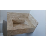 balcão mármore para banheiro Vila Cretti