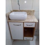 balcão de banheiro em mármore