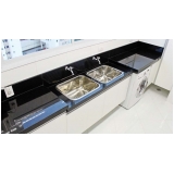 comprar balcão granito cozinha Residencial Doze