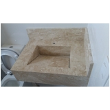 comprar pia de banheiro em mármore Vila Municipal