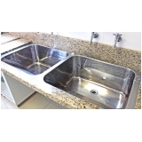 onde compro pia de cozinha em mármore Jardim Roberto
