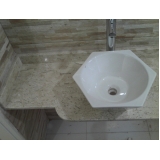 orçamento de pia de banheiro de granito Cipava