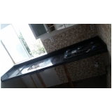 valor de pia de granito preta Jardim Mutinga